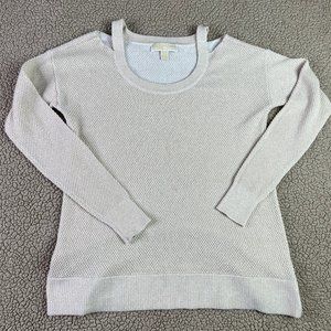 Michael Kors Cold Shoulder Sweater Large